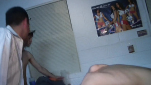 Skinny college boys have lovely gay party in dorm room