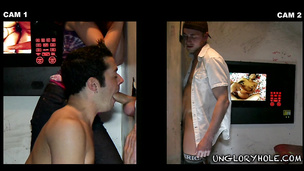 Cherry Lane tricks a straight guy in glory hole room