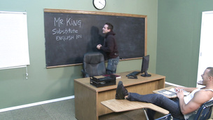Class dismissed so that Chris Tyler and Kyle King fuck
